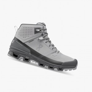 Alloy / Eclipse On Cloudrock 2 Waterproof Men Hiking Boots | KUXQ98307