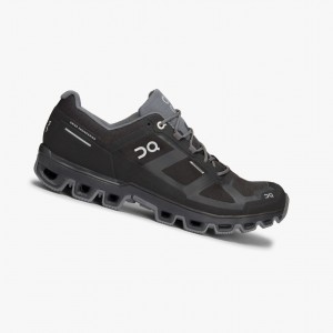 Black On Cloudventure Waterproof Men Trail Running Shoes | MTQO87952