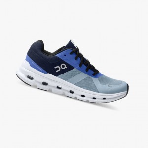 Chambray / Midnight On Cloudrunner Women Running Shoes | UAJL35981