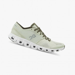 Green On Cloud X Men Training Shoes | RCMD25936