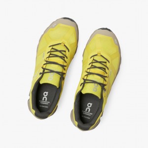 Mustard On Cloudventure Waterproof Men Trail Running Shoes | TZFG90751