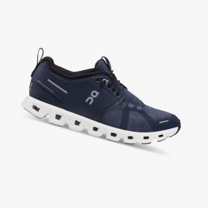 Navy On Cloud 5 Terry Women Running Shoes | OYNH19374