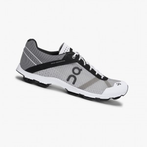 White On Cloudrush Men Road Running Shoes | UCAY48761