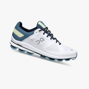 White On Cloudsurfer 6 Men Road Running Shoes | DEHT12958