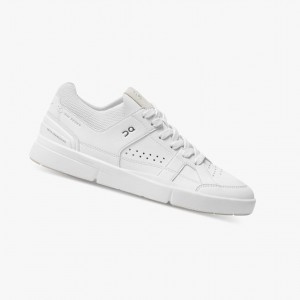 White On The Roger Clubhouse Men Sneakers | DBZE36079