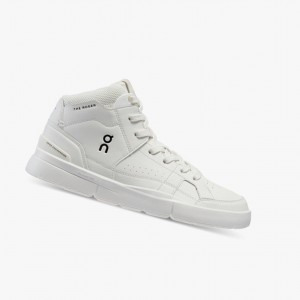 White On The Roger Clubhouse Mid Women Running Shoes | SFYP71930