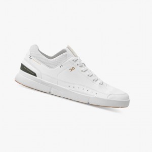 White / Green On The Roger Centre Court Men Sneakers | KLUD30574