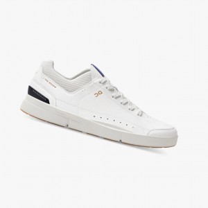 White / Indigo On The Roger Centre Court Men Sneakers | HXCL54736