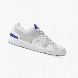 White / Indigo On The Roger Clubhouse Men Sneakers | HSLF59486