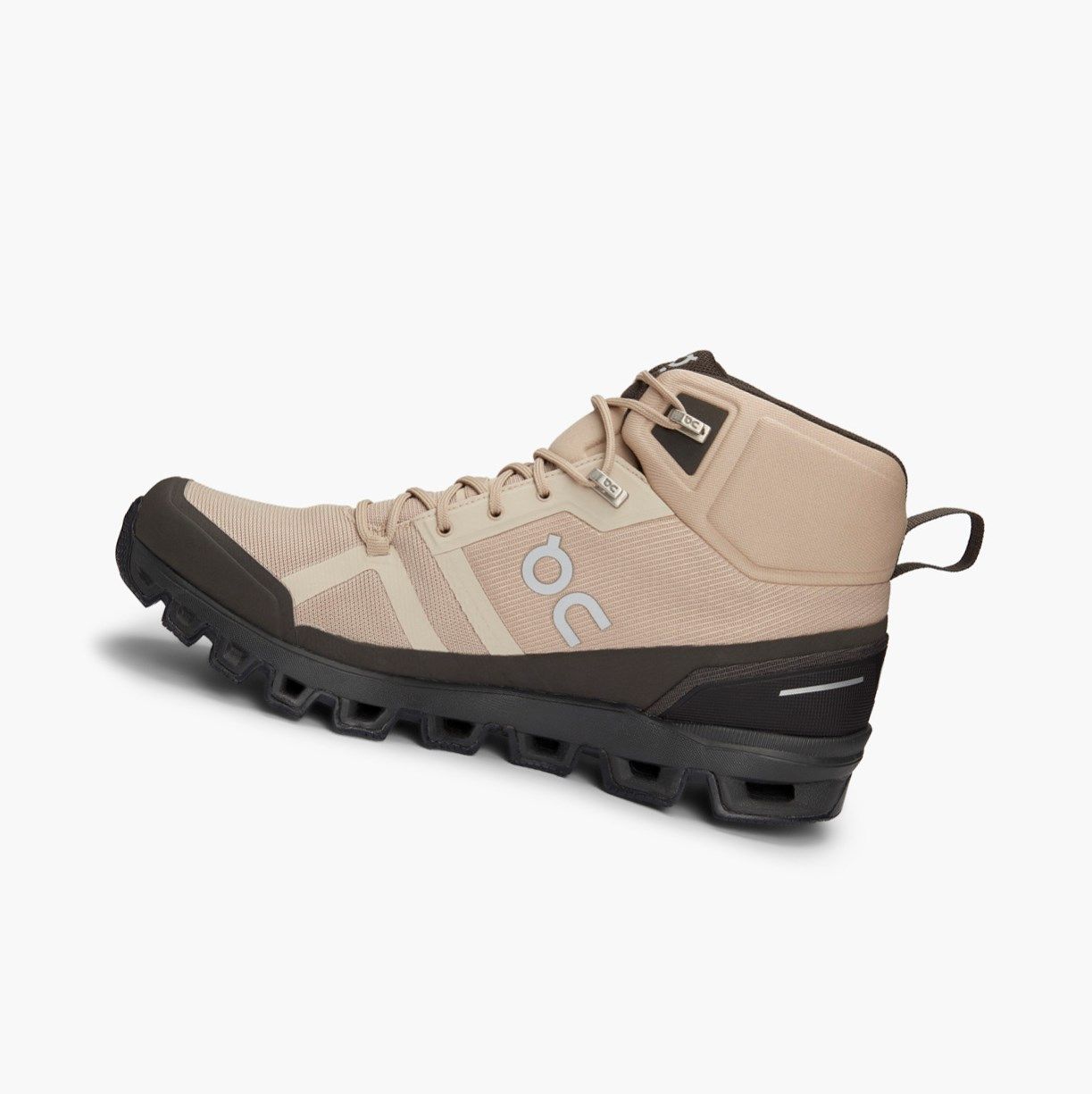 Beige On Cloudrock Waterproof Men Hiking Boots | INEG65021