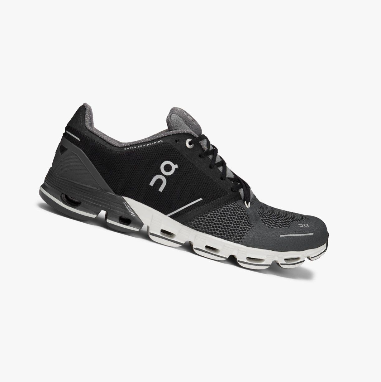 Black On Cloudflyer Men Road Running Shoes | BQAJ80716