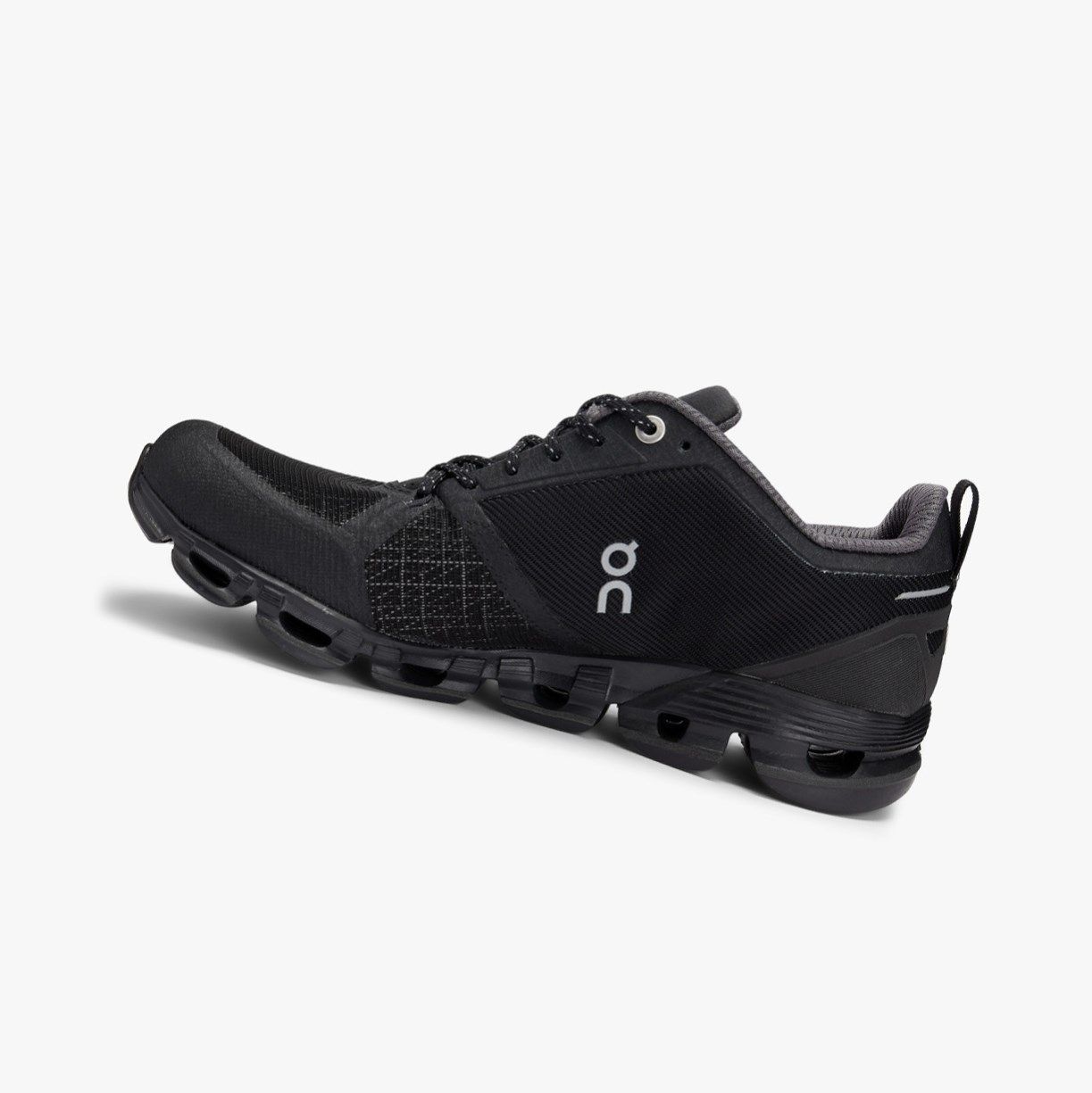 Black On Cloudflyer Waterproof Women Road Running Shoes | PDXE91764