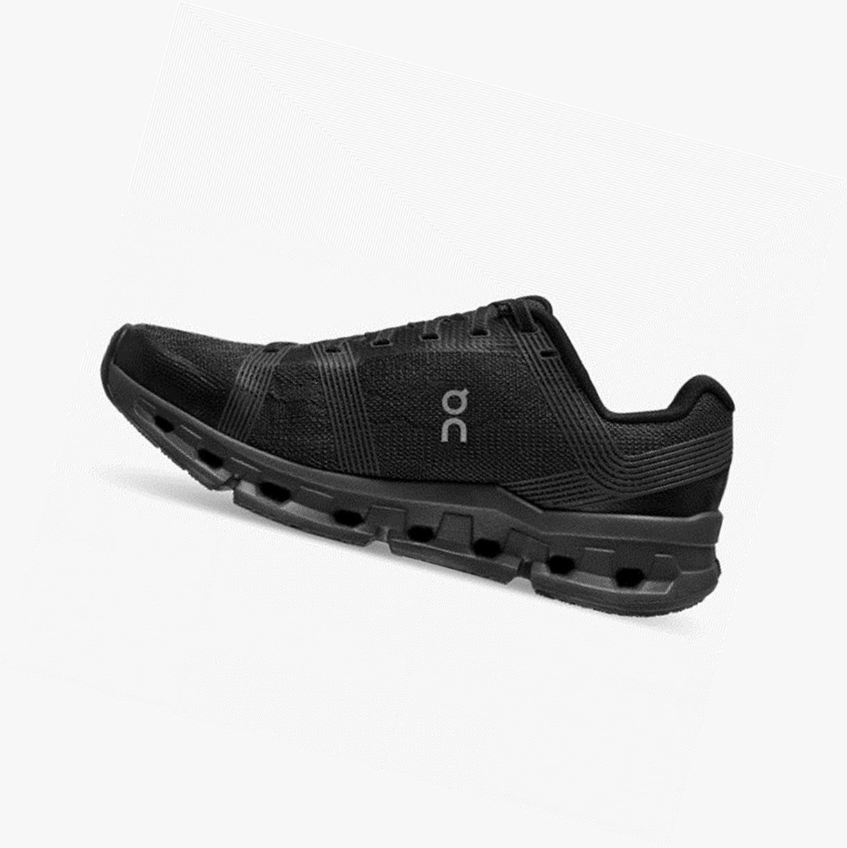 Black On Cloudgo Wide Men Running Shoes | EKBD08671