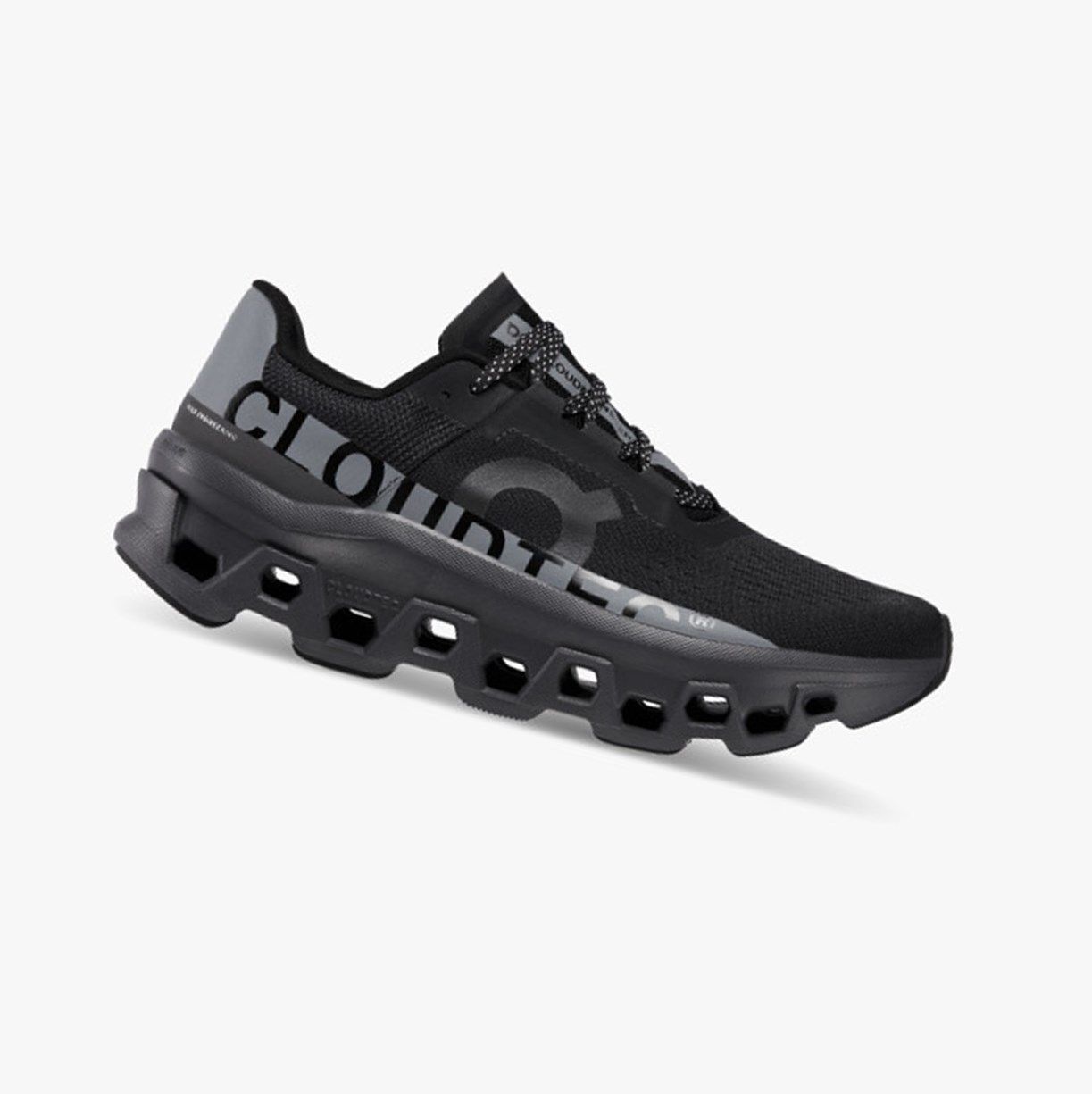 Black On Cloudmonster Lumos Women Training Shoes | XPUM04872