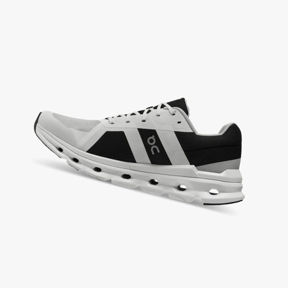 Black On Cloudrunner Men Running Shoes | IMGQ97620