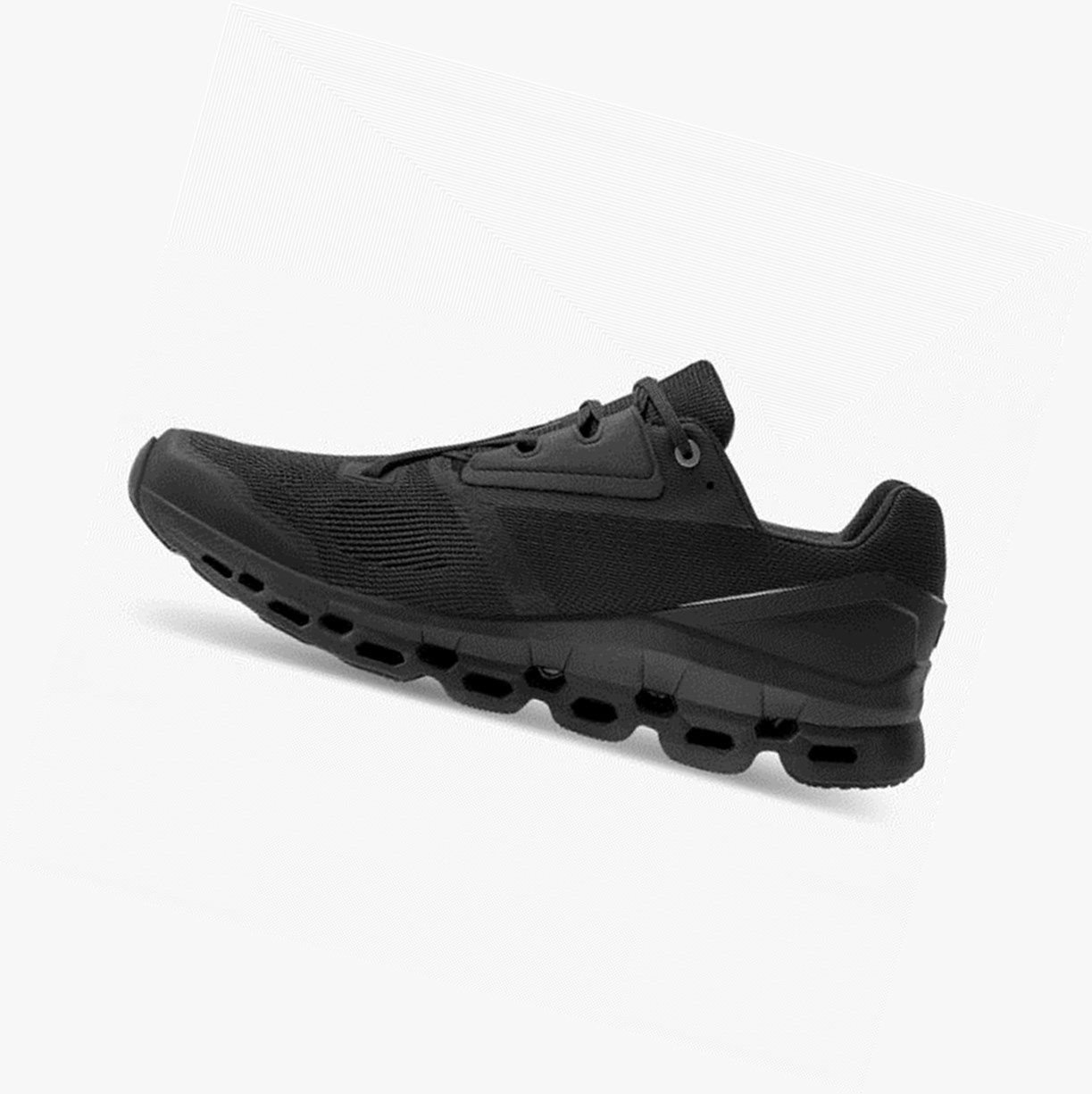 Black On Cloudstratus Men Road Running Shoes | GAOD14652