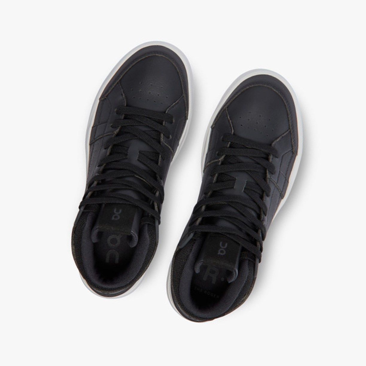 Black On The Roger Clubhouse Mid Women Running Shoes | OWXY39740