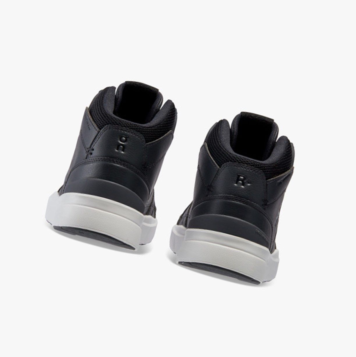 Black On The Roger Clubhouse Mid Women Running Shoes | OWXY39740