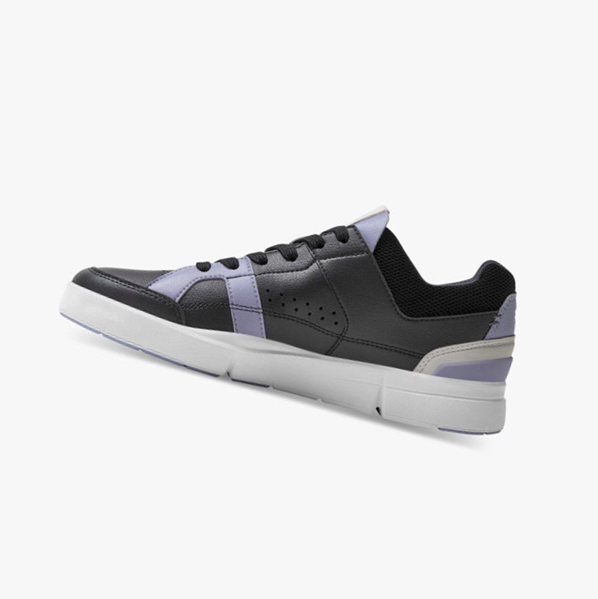 Black / Lavender On The Roger Clubhouse Women Sneakers | VTYF13079