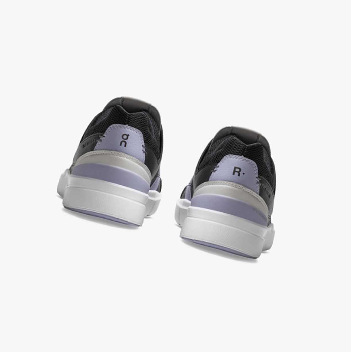 Black / Lavender On The Roger Clubhouse Women Sneakers | VTYF13079