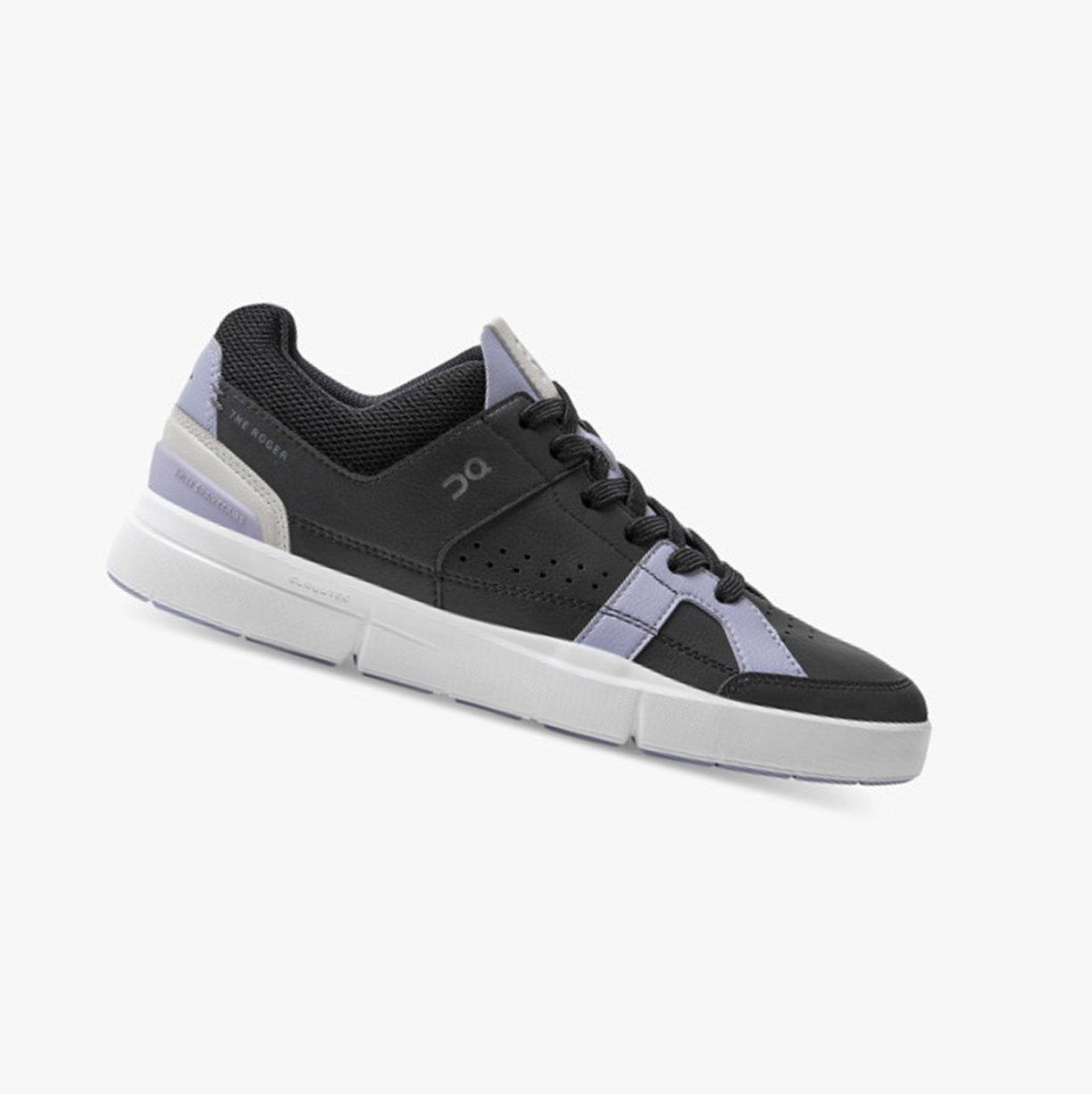 Black / Lavender On The Roger Clubhouse Women Sneakers | VTYF13079