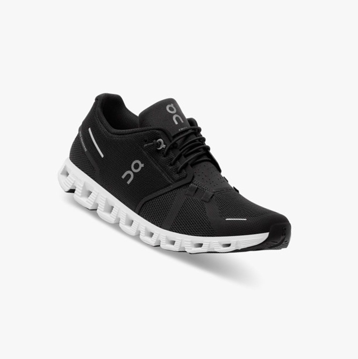 Black / White On Cloud 5 Men Running Shoes | OAPH24789