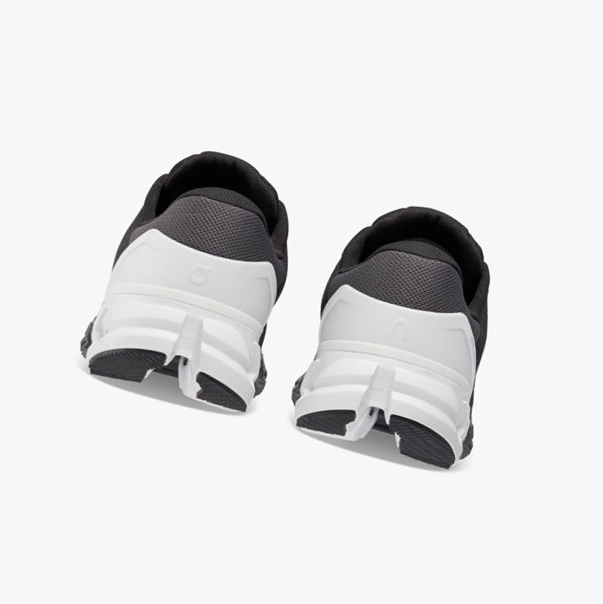 Black / White On Cloudflyer 4 Men Running Shoes | FUJD57083