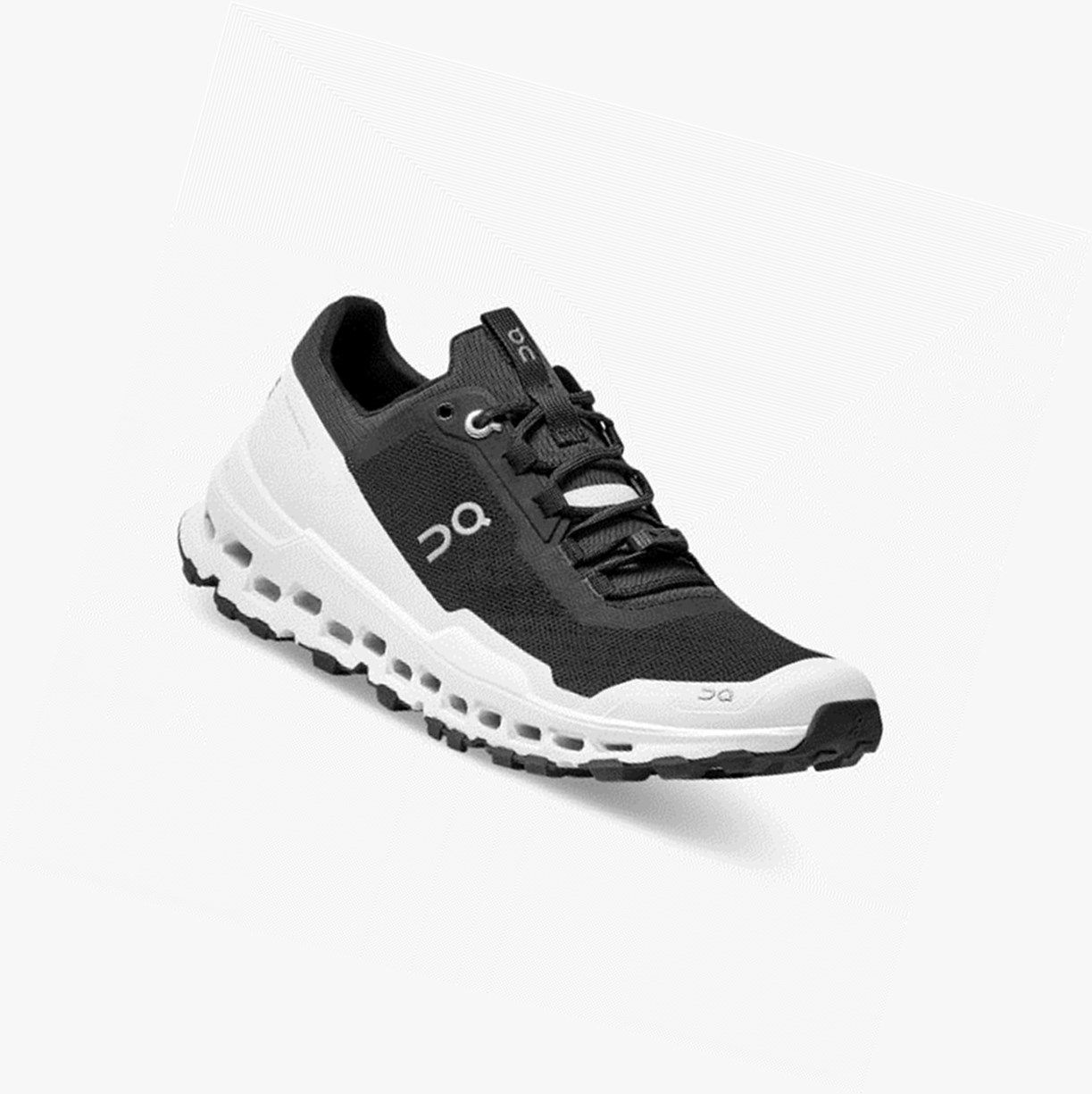 Black / White On Cloudultra Women Trail Running Shoes | BFVE86125