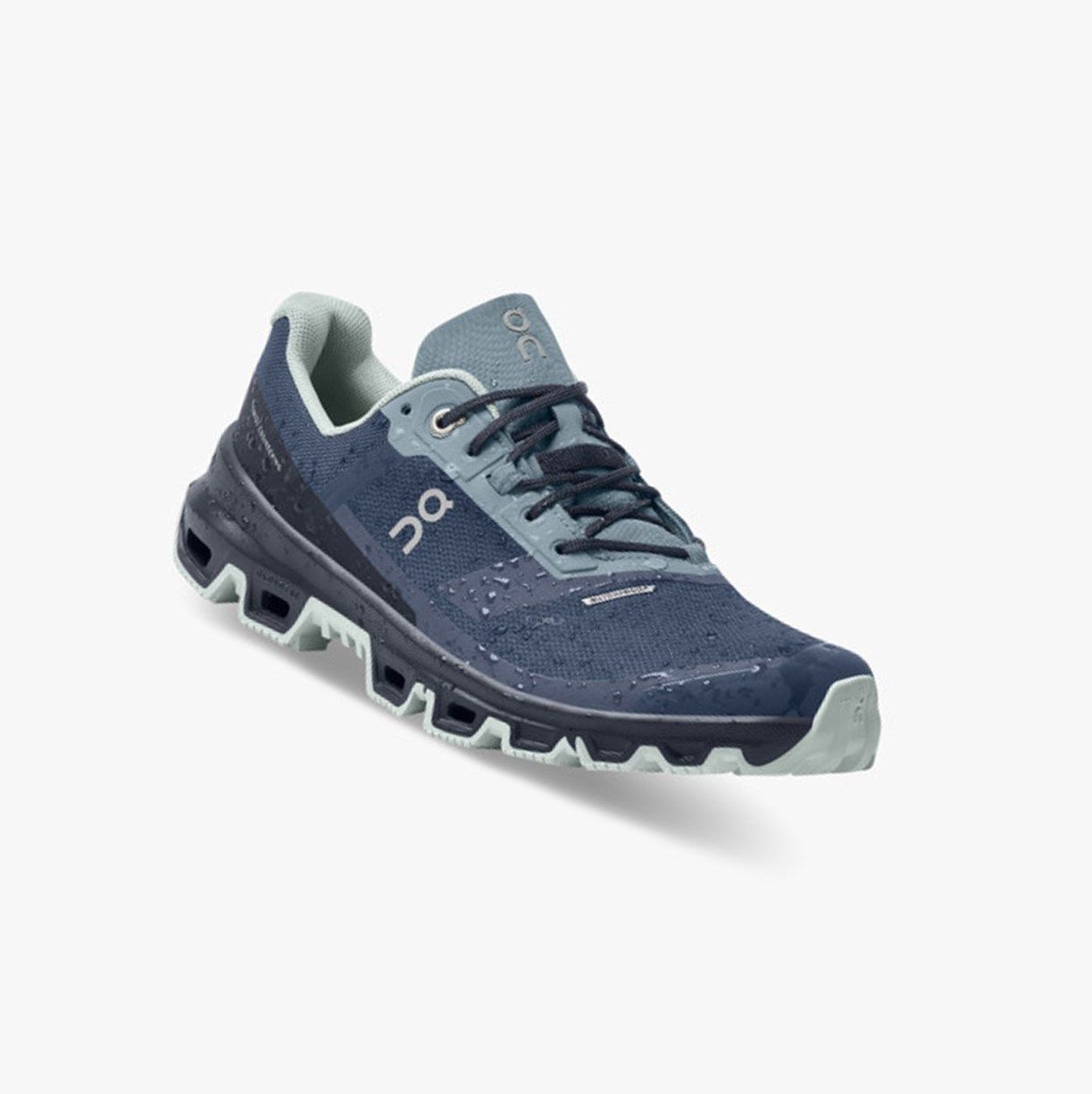 Blue On Cloudventure Waterproof Women Trail Running Shoes | QJWP69074