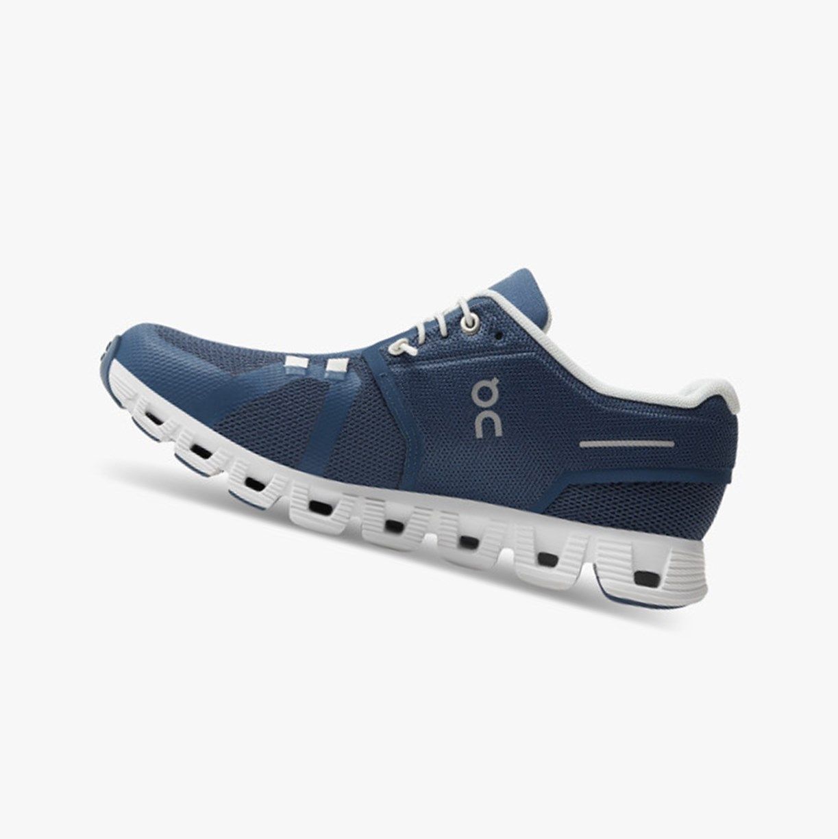 Blue / White On Cloud 5 Women Running Shoes | IPWA17502