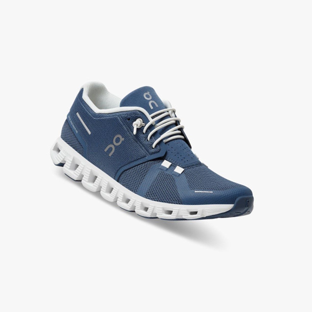 Blue / White On Cloud 5 Women Running Shoes | IPWA17502