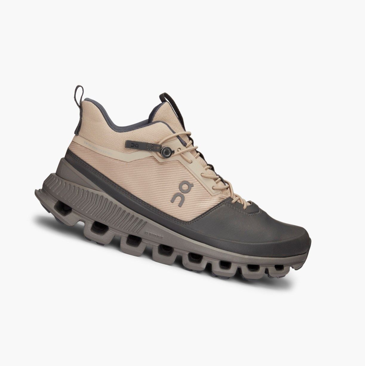 Brown On Cloud Hi Women Road Running Shoes | SROY76528