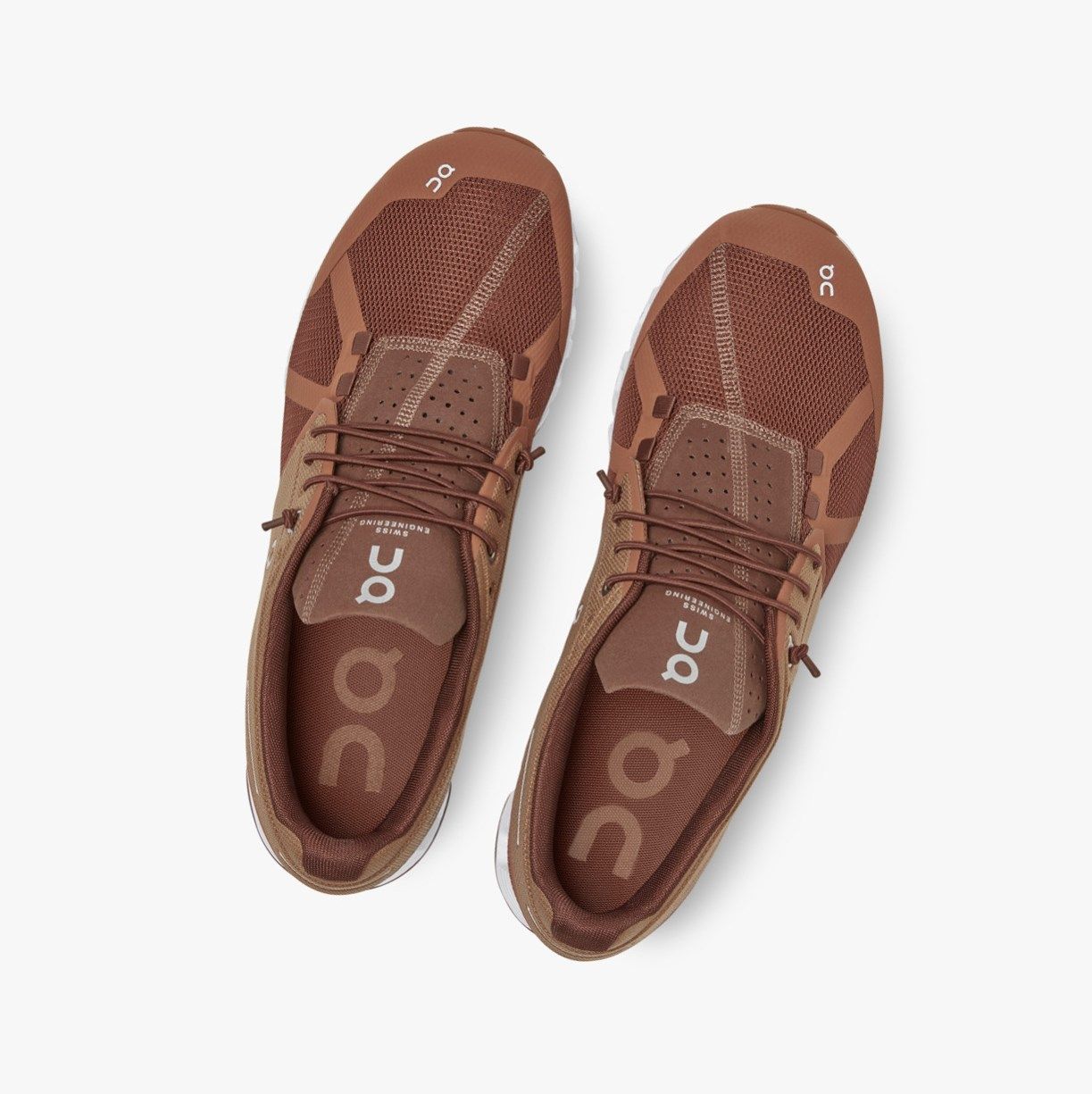 Brown On Cloud Men Road Running Shoes | LVAX35497