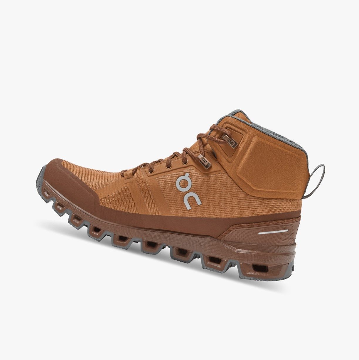 Brown On Cloudrock Waterproof Women Hiking Boots | RLME64739