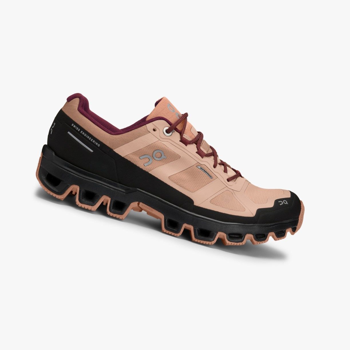 Brown On Cloudventure Waterproof Women Trail Running Shoes | YWEJ26430