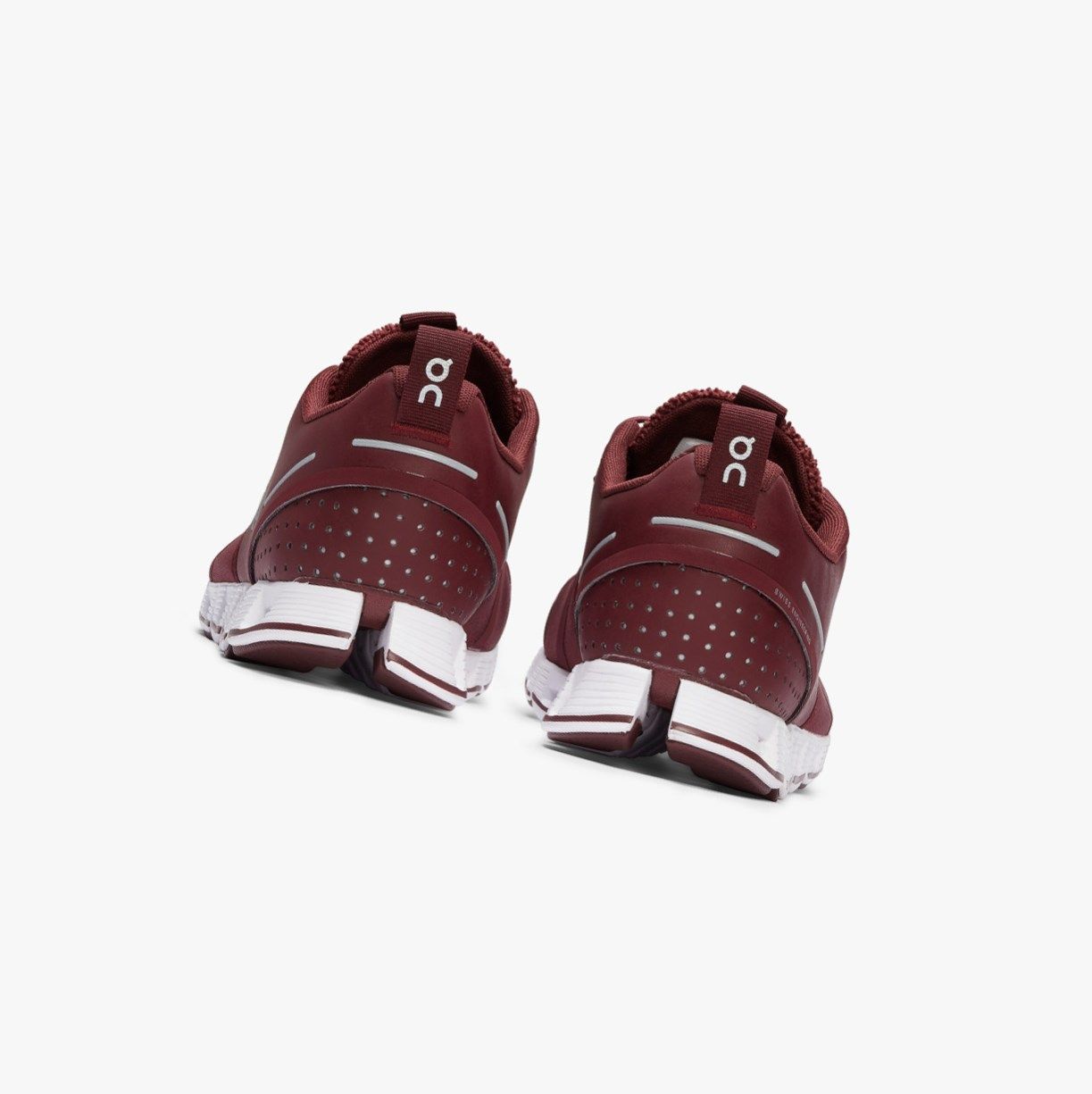 Burgundy On Cloud Terry Men Road Running Shoes | MAXF59617