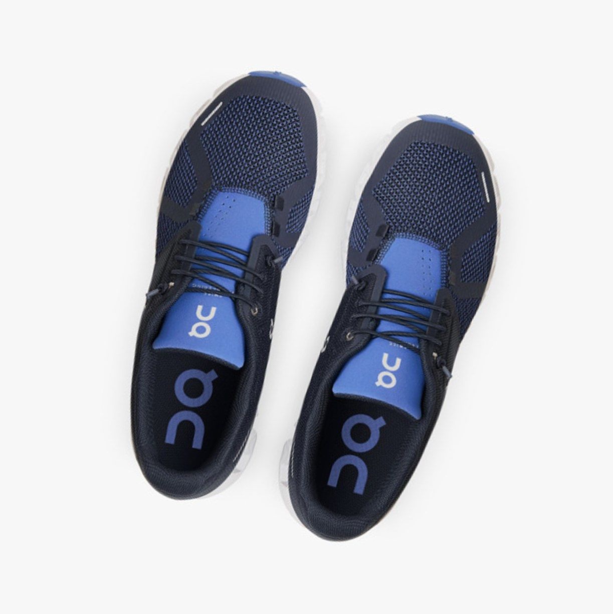 Deep Blue On Cloudgo Men Running Shoes | DPBT69357