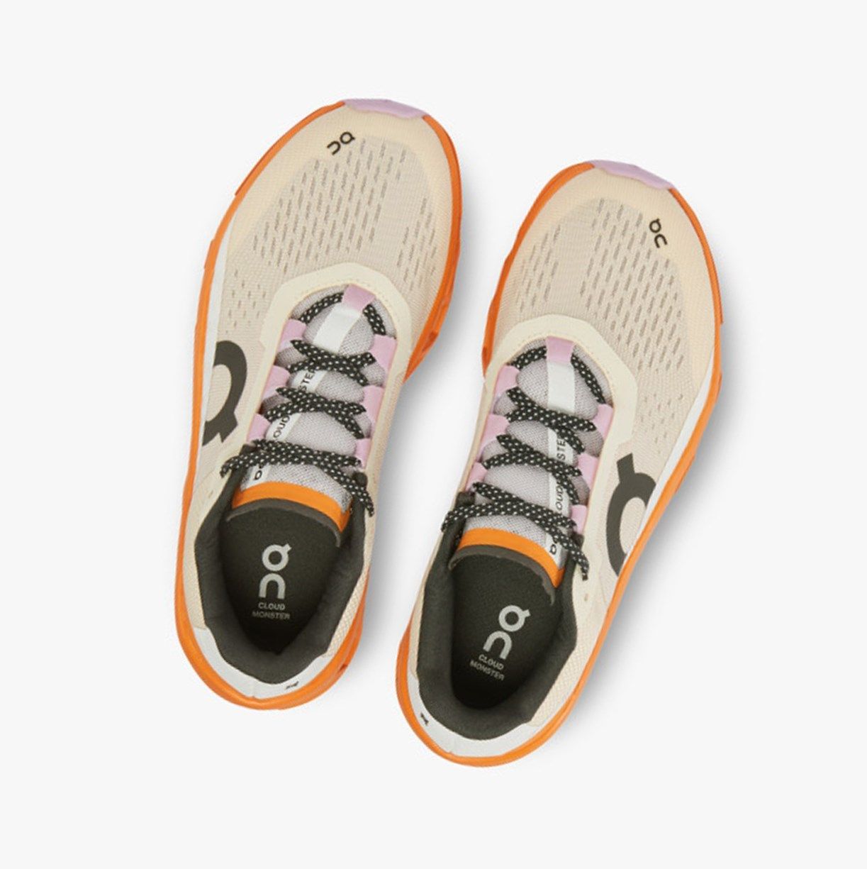 Fawn / Turmeric On Cloudmonster Women Training Shoes | UJAB03745