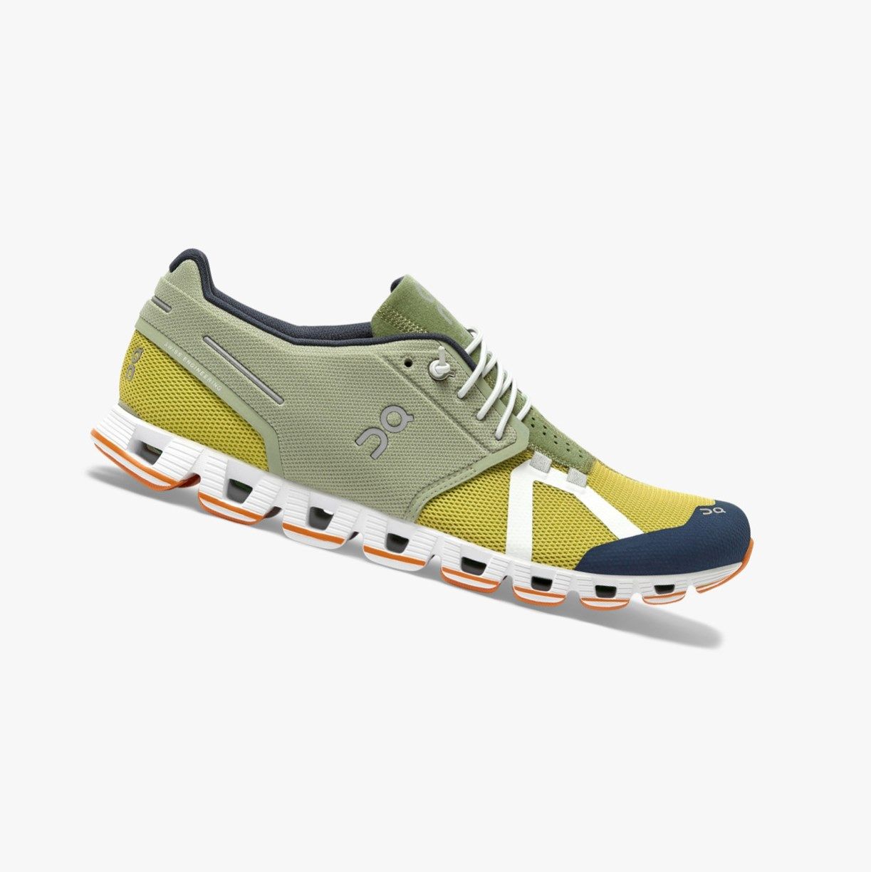 Green On Cloud 70 - 30 Men Road Running Shoes | UIOQ78052