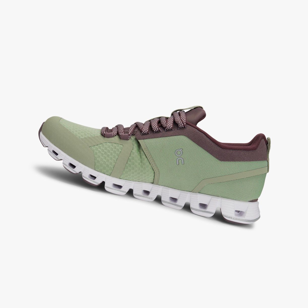 Green On Cloud Beam Women Road Running Shoes | ZSIO85943