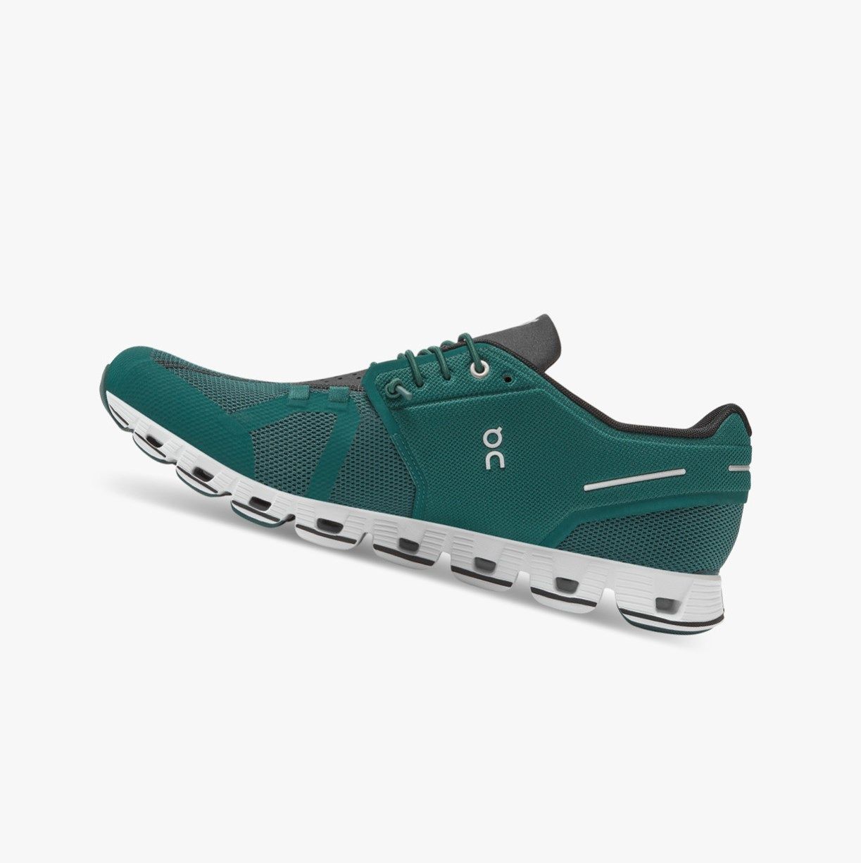 Green On Cloud Men Road Running Shoes | MQBP40287