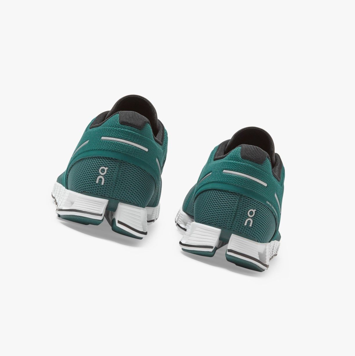 Green On Cloud Men Road Running Shoes | MQBP40287