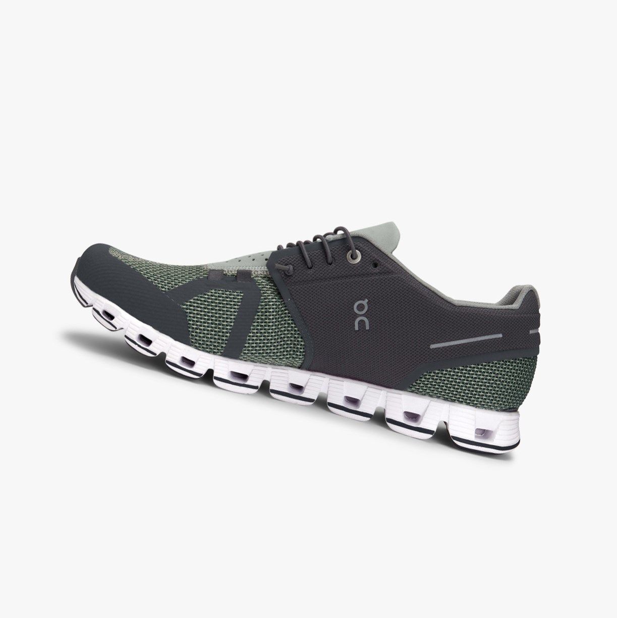 Green On Cloud Men Road Running Shoes | ZPRB12684