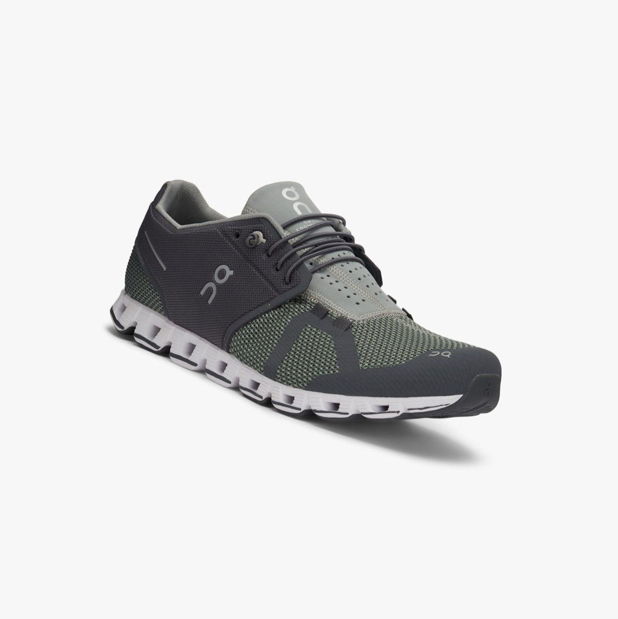 Green On Cloud Men Road Running Shoes | ZPRB12684