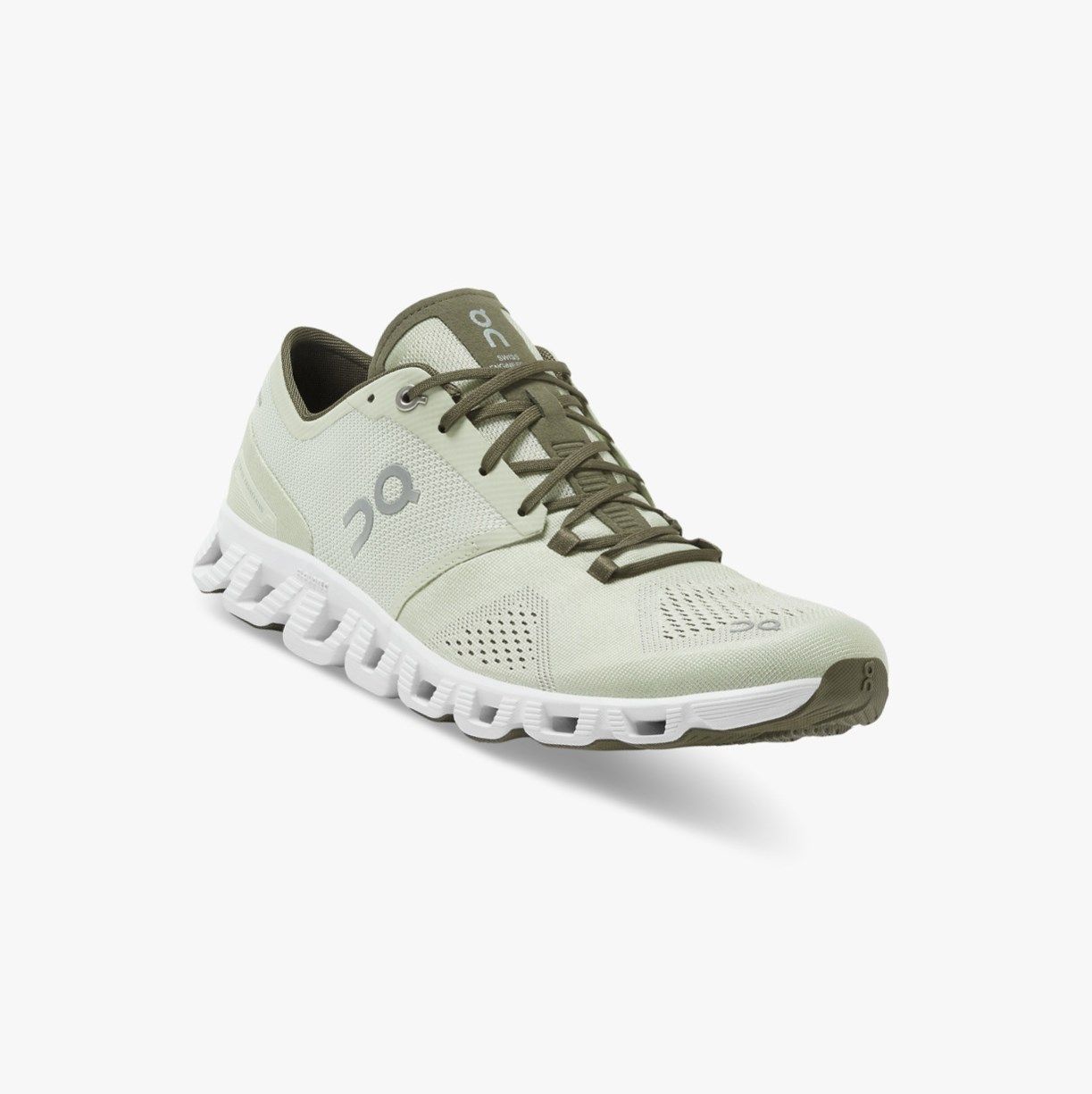 Green On Cloud X Men Training Shoes | RCMD25936