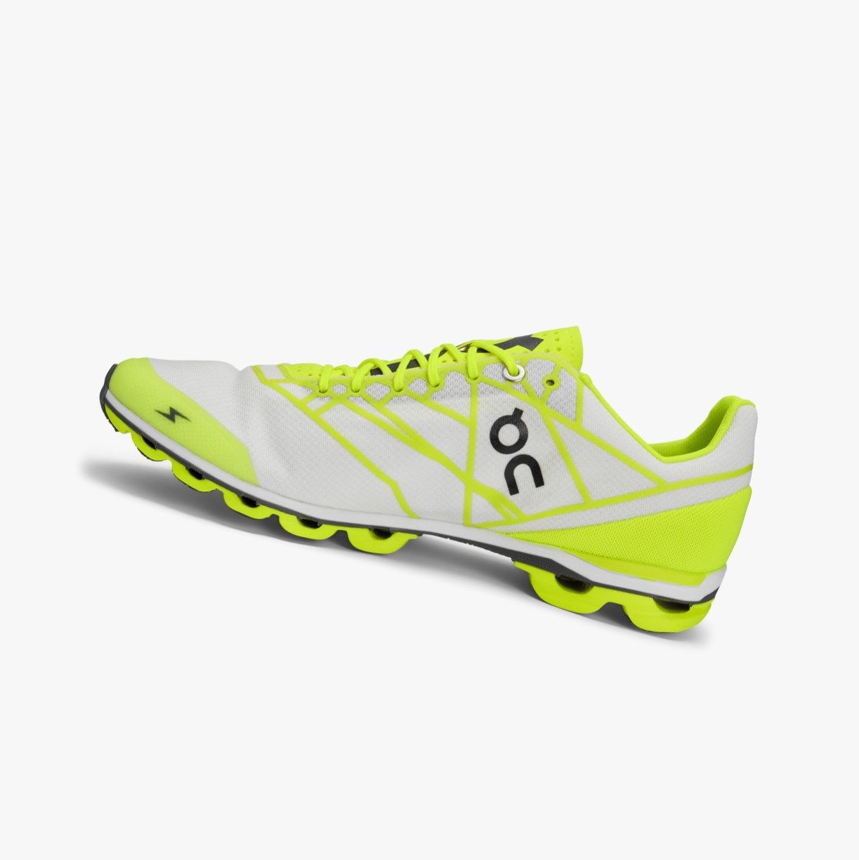 Green On Cloudflash Women Road Running Shoes | DXGJ64732