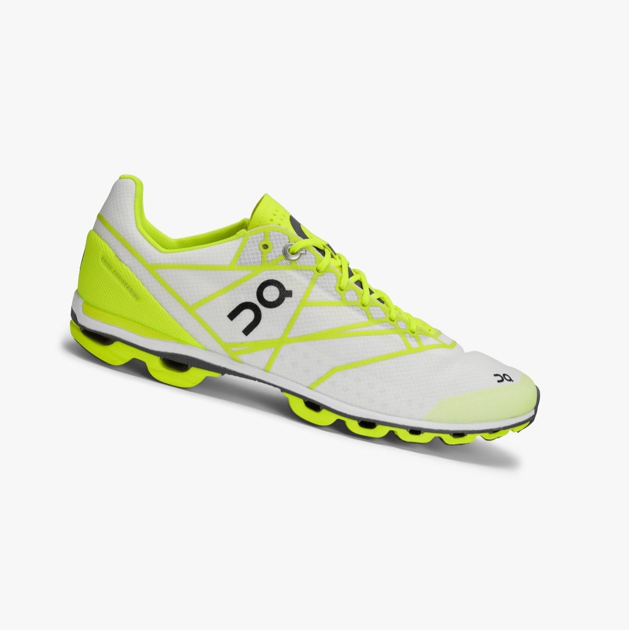 Green On Cloudflash Women Road Running Shoes | DXGJ64732