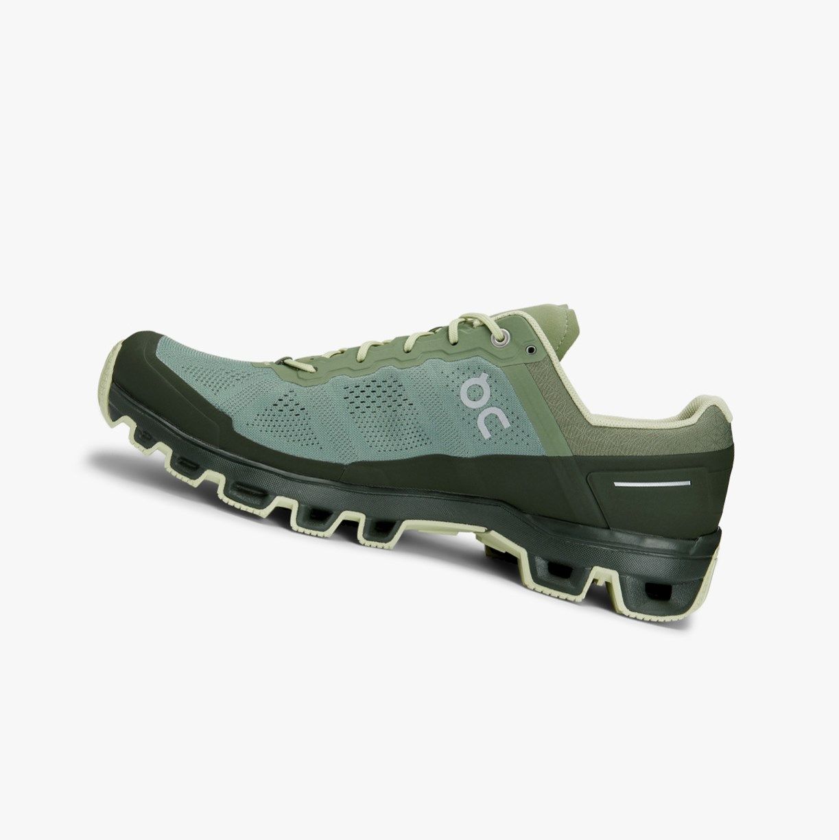 Green On Cloudventure Men Trail Running Shoes | WUNA27346