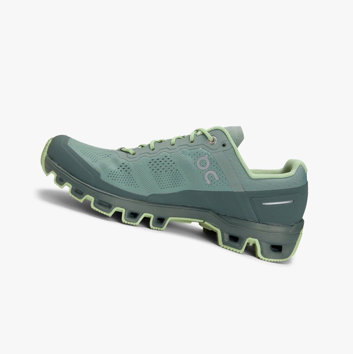 Green On Cloudventure Women Trail Running Shoes | RSGA85240