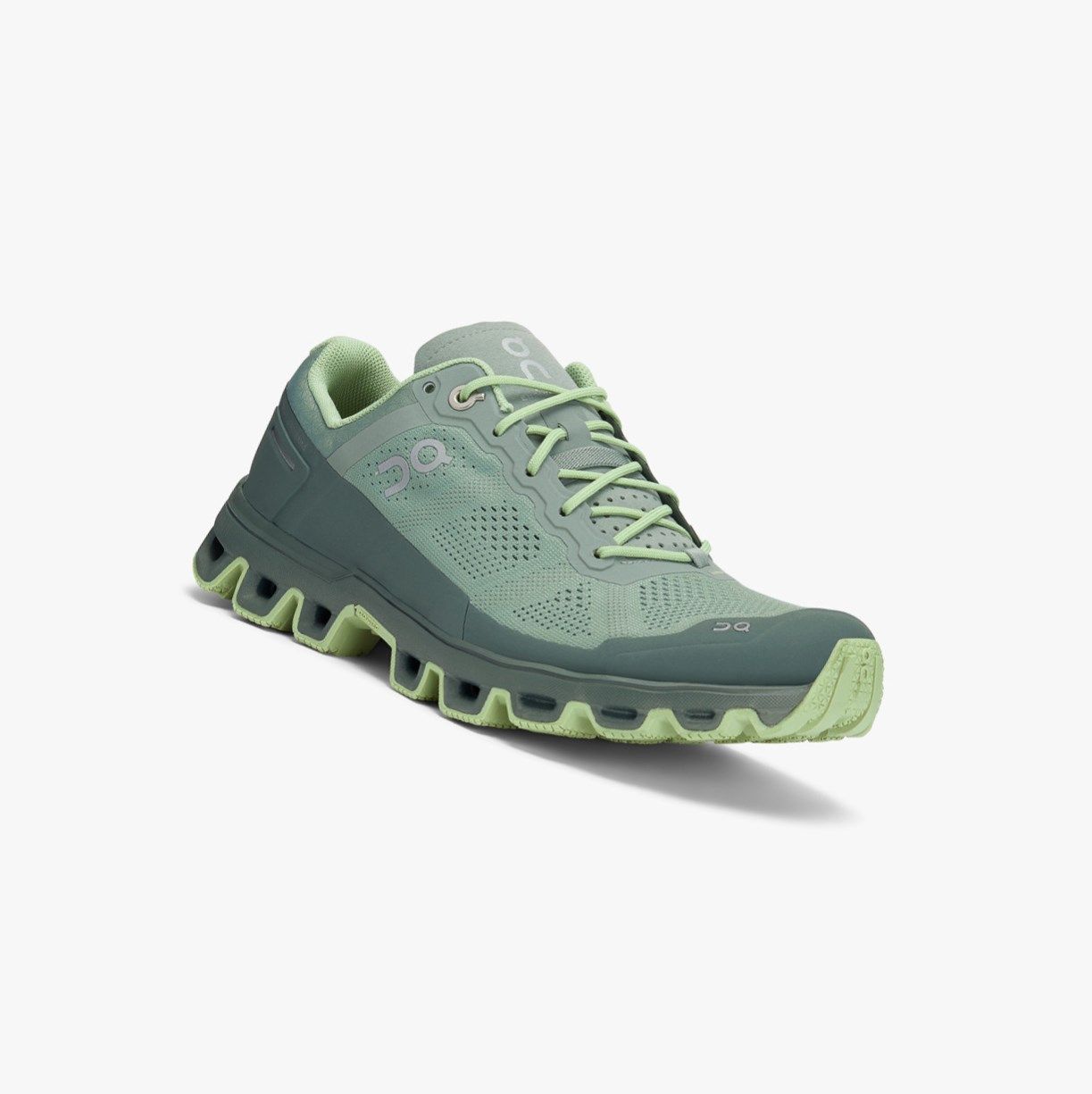 Green On Cloudventure Women Trail Running Shoes | RSGA85240